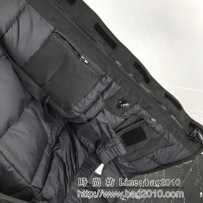 CanadaGoose加拿大鵝 明星同款 胸前章 防寒絨布羽絨服 男女同款 情侶款 ydi1621